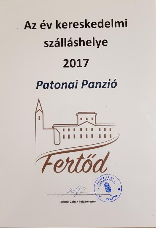 Hotel Patonai Fertőd Εξωτερικό φωτογραφία